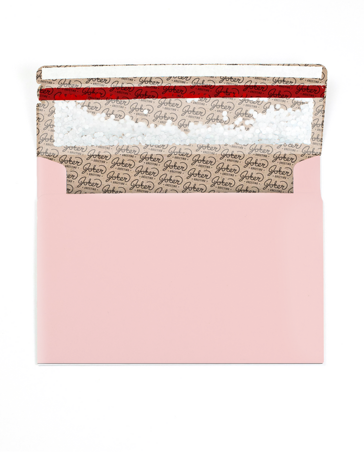 Glitter Trap Blush Envelope (1-Pack)