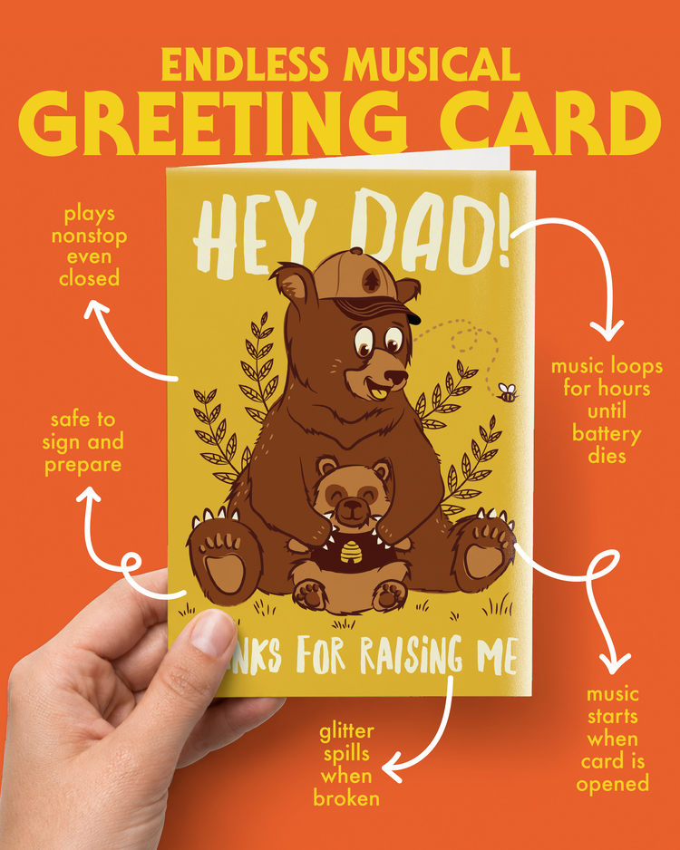 Endless Baby Crying Father's Day With Glitter