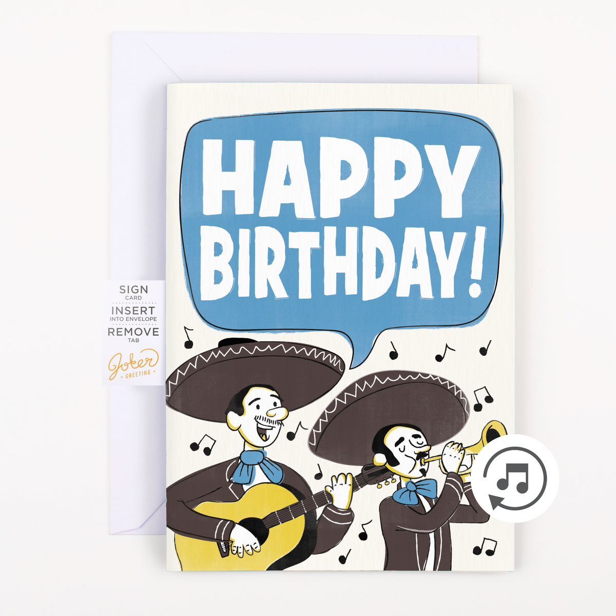 Endless Mariachi Birthday Musical Prank Card Joker Greeting