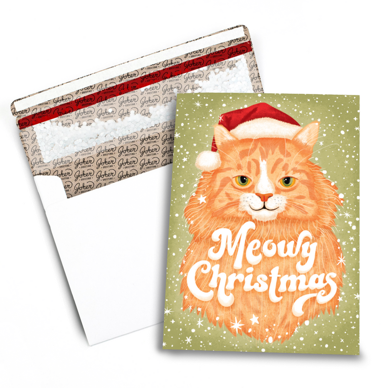 Meowy Christmas and Glitter Trap Envelope Bundle