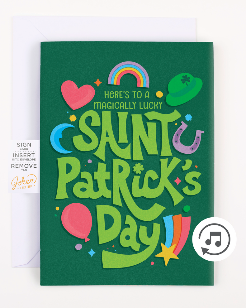 Endless St. Patricks Day Luck with Glitter