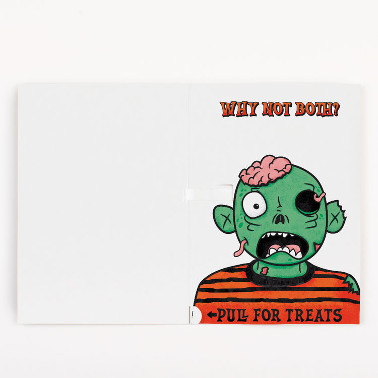 Endless Halloween Card with Glitter and Sticker Surprise