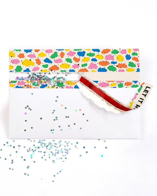 Endless Farting All Occasion Glitter Envelope