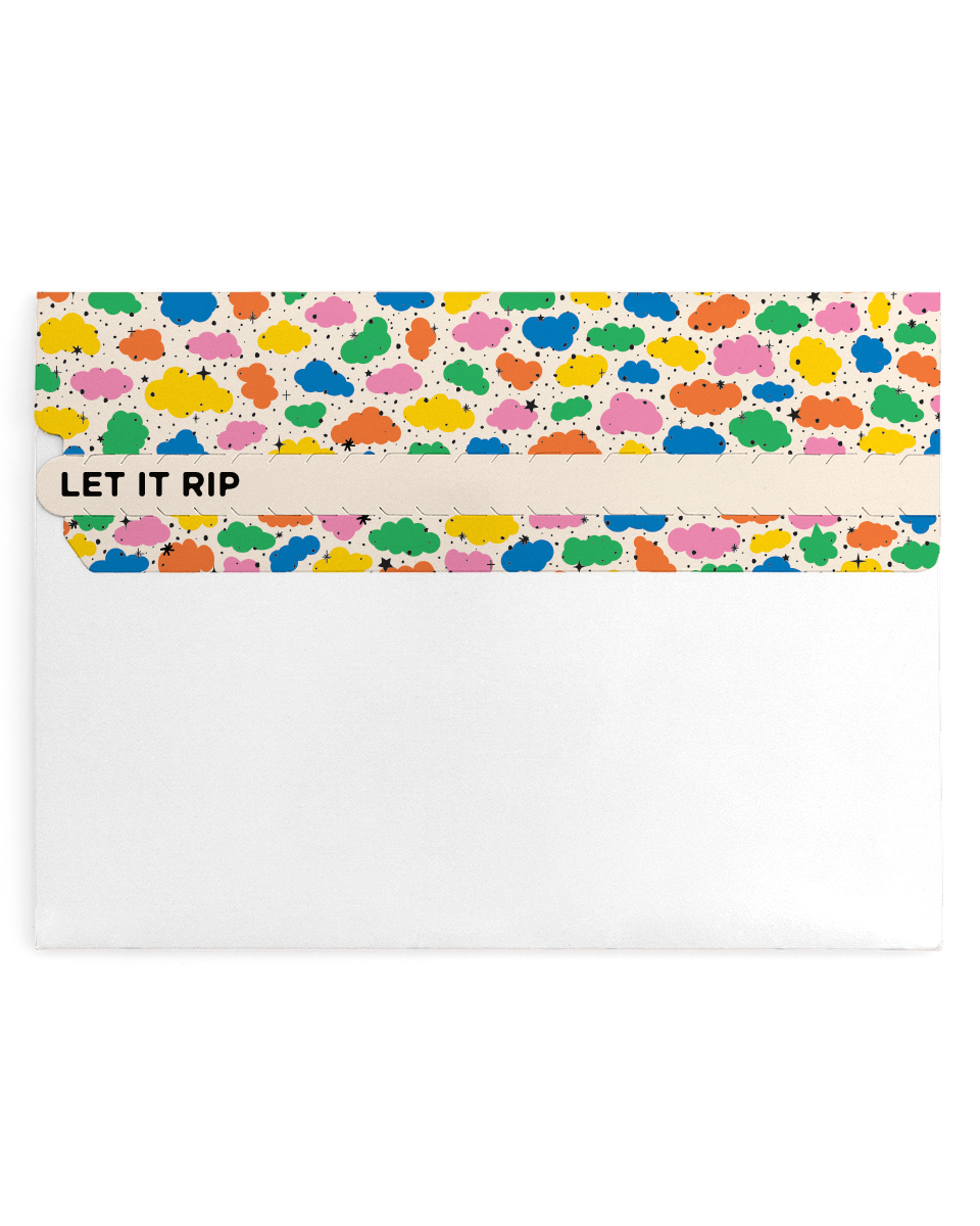 Endless Farting All Occasion Glitter Envelope