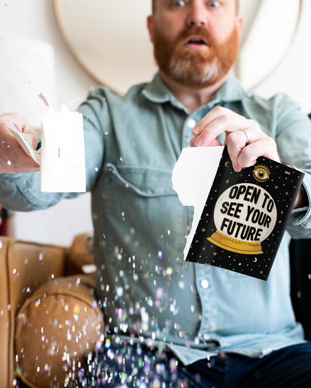 Endless All Occasion Fortune  Card with Glitter
