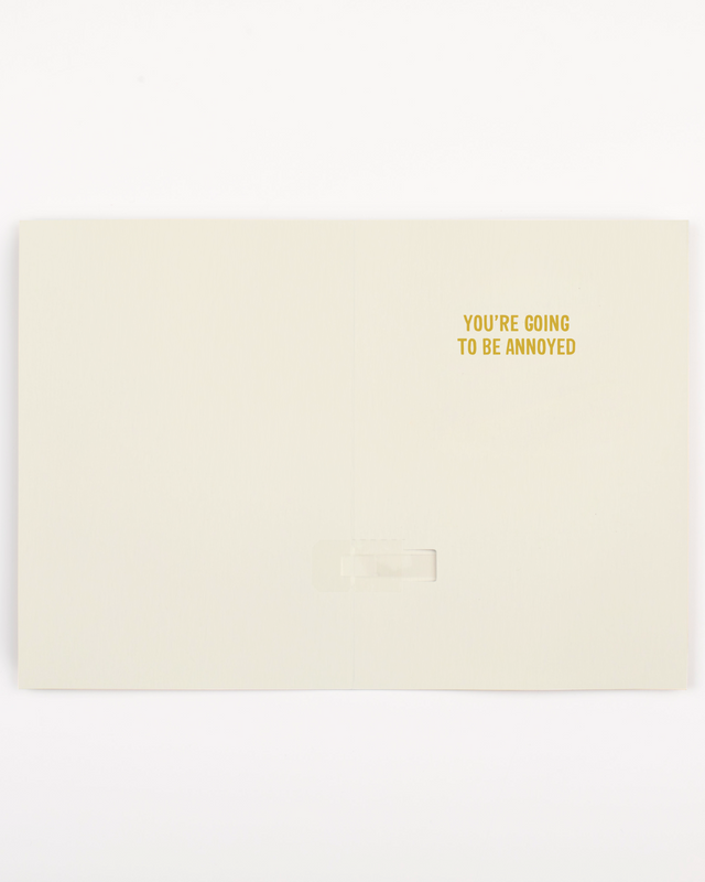 Endless All Occasion Fortune  Card with Glitter
