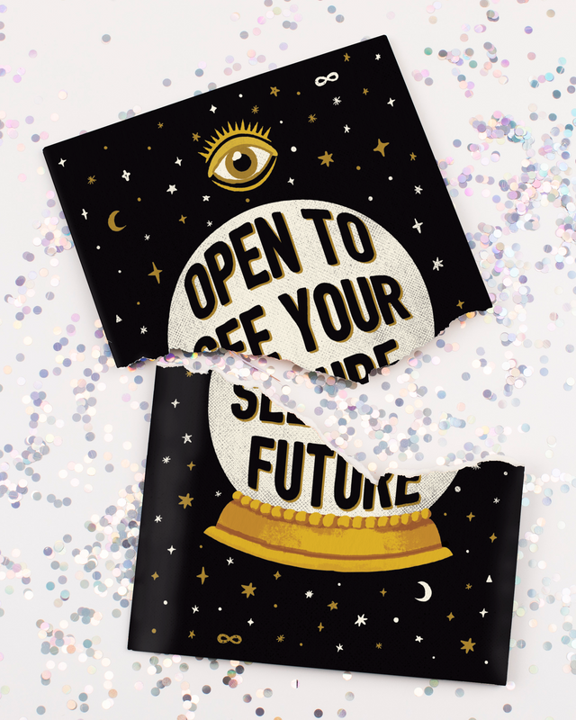 Endless All Occasion Fortune  Card with Glitter