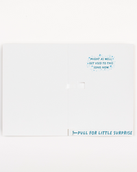 Endless Baby Shower Card Glitter and Sticker Surprise