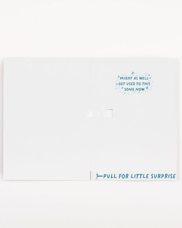 Endless Baby Shower Card Glitter and Sticker Surprise