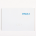 Inside view of endless Baby Shark musical greeting card showing You're Amazing at What You Doo Doo Doo message in blue text
