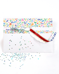Endless Meowing Birthday Glitter Envelope