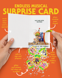 Garbage Pail Kids "Happy Barf Day" Birthday Card