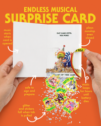 Garbage Pail Kids "Happy Barf Day" Birthday Card