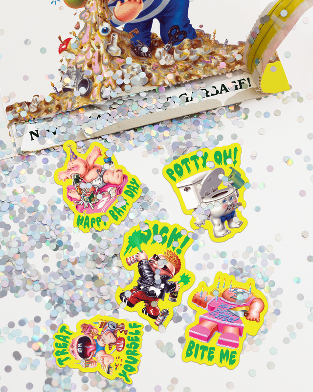Garbage Pail Kids Endless Birthday Card – Happy Barf Day