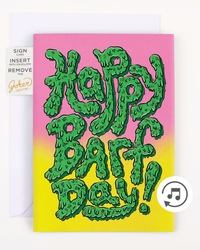 Garbage Pail Kids Endless Birthday Card – Happy Barf Day