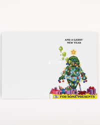 Garbage Pail Kids "Merry Burpmas" Christmas Card