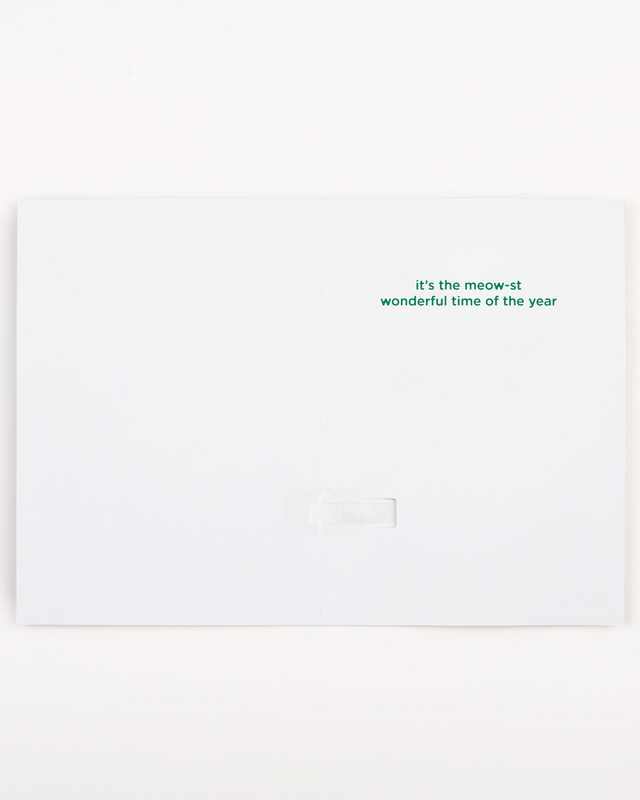 Endless Happy Holidays Card with Glitter