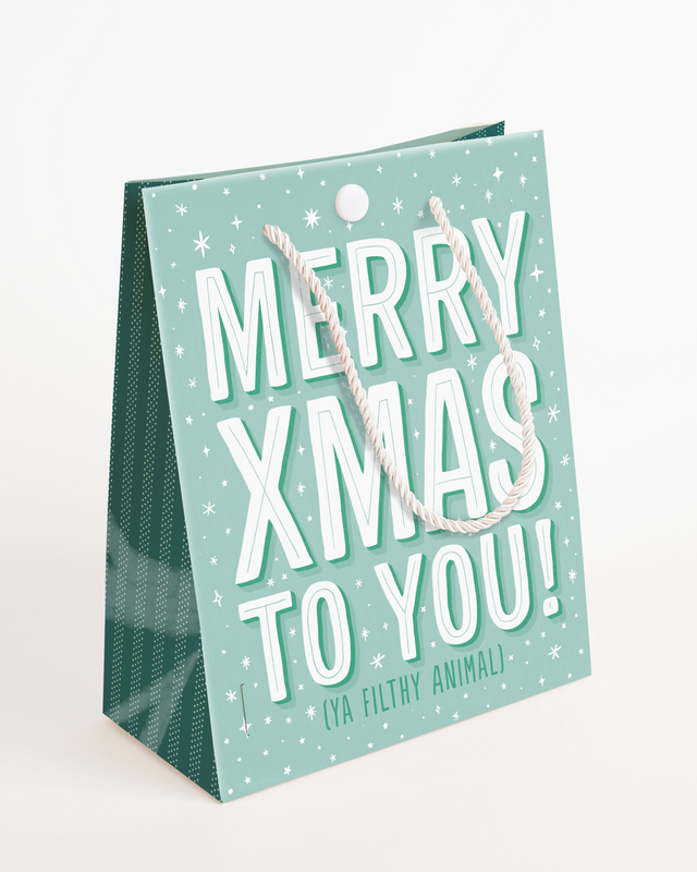 Endless Meowy Christmas Gift Bag