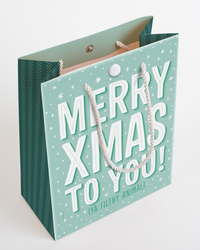 Endless Meowy Christmas Gift Bag