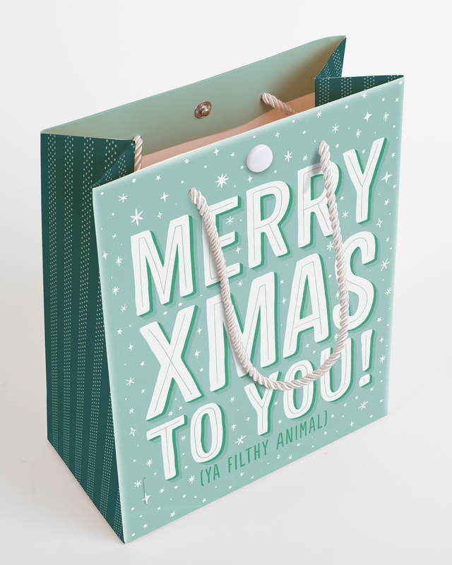 Endless Meowy Christmas Gift Bag