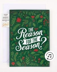 Endless Christmas Glitter and Sticker Surprise Card