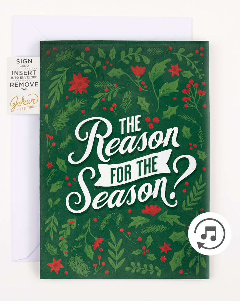 Endless Christmas Glitter and Sticker Surprise Card