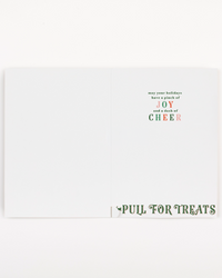Seasons Greetings Glitter and Sticker Surprise Card
