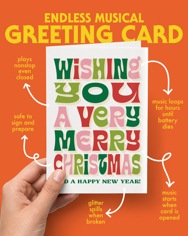 Endless Jingle Bells with Glitter
