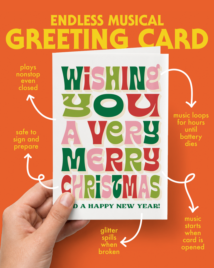 Endless Jingle Bells with Glitter