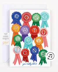 Endless Congratulations with Glitter