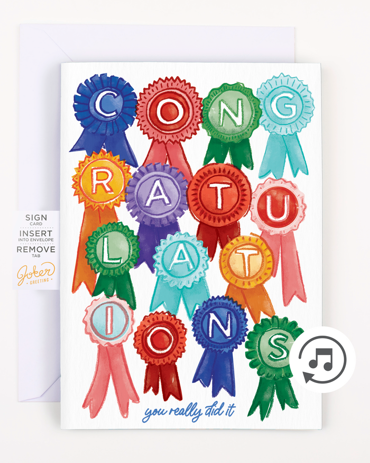 Endless Congratulations with Glitter