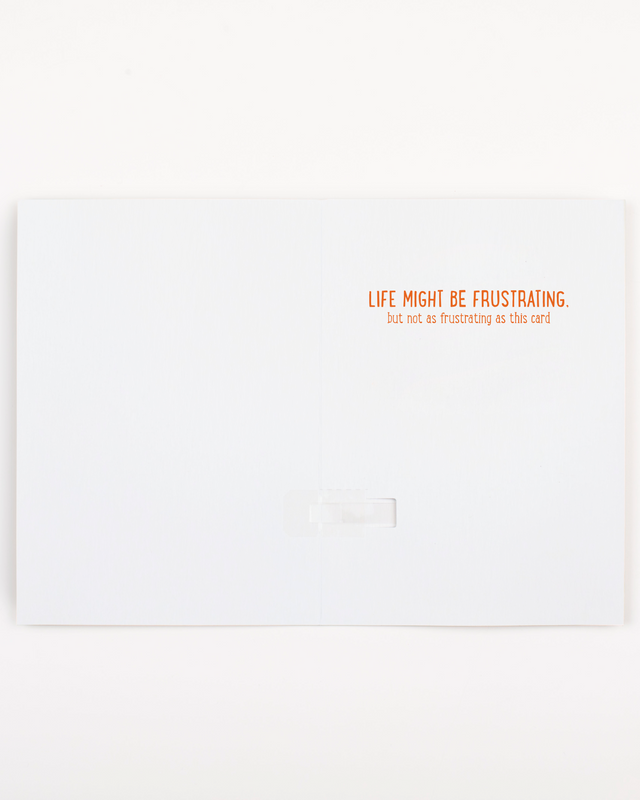 Endless Encouragement Clown Card with Glitter