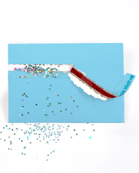 Glitter Trap Blue Envelope (1-Pack)