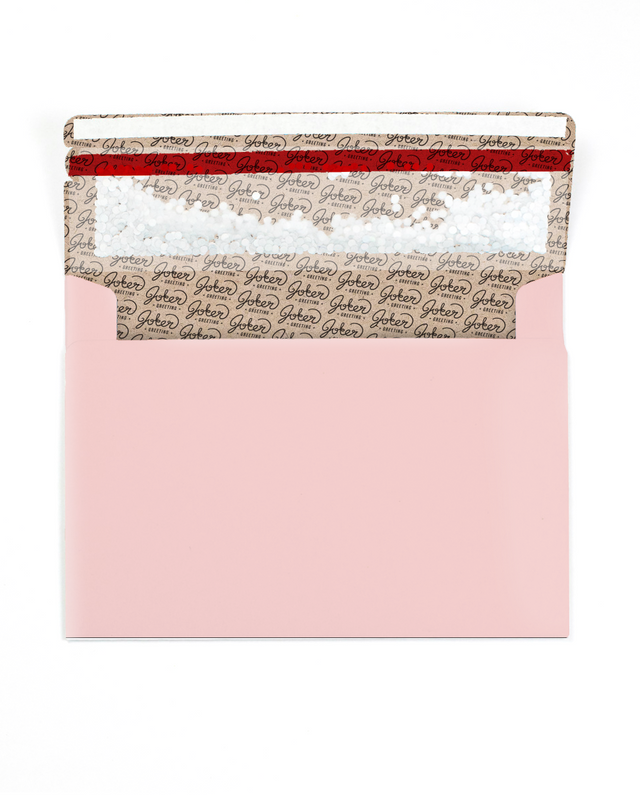Glitter Trap Blush Envelope (1-Pack)