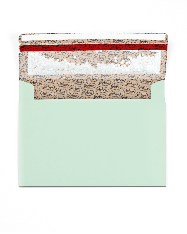 Glitter Trap Mint Envelope (1-Pack)