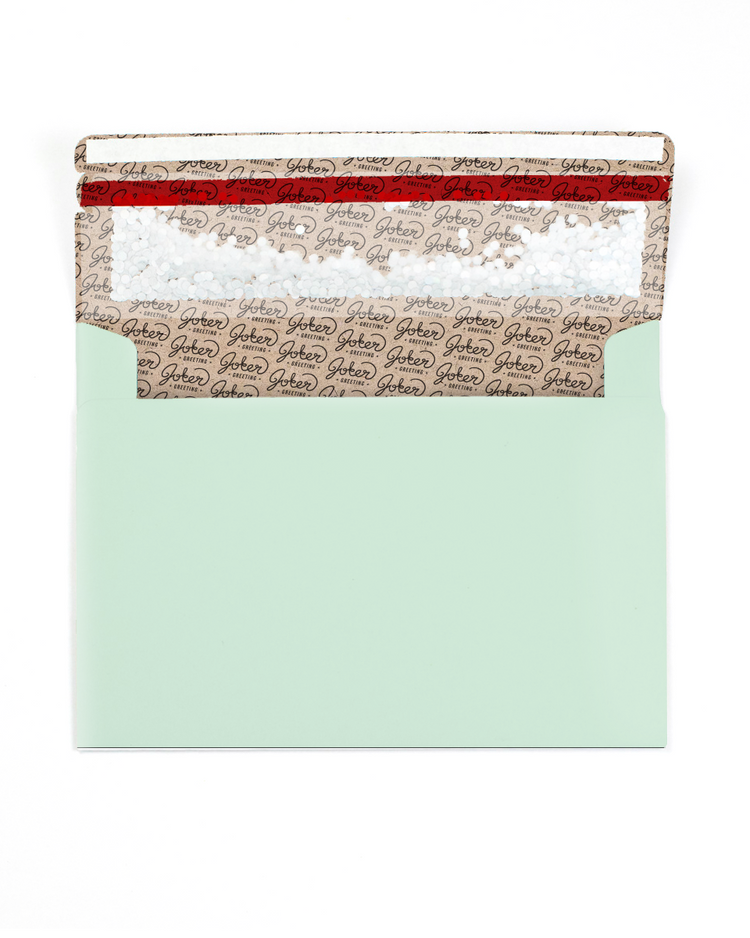 Glitter Trap Mint Envelope (1-Pack)
