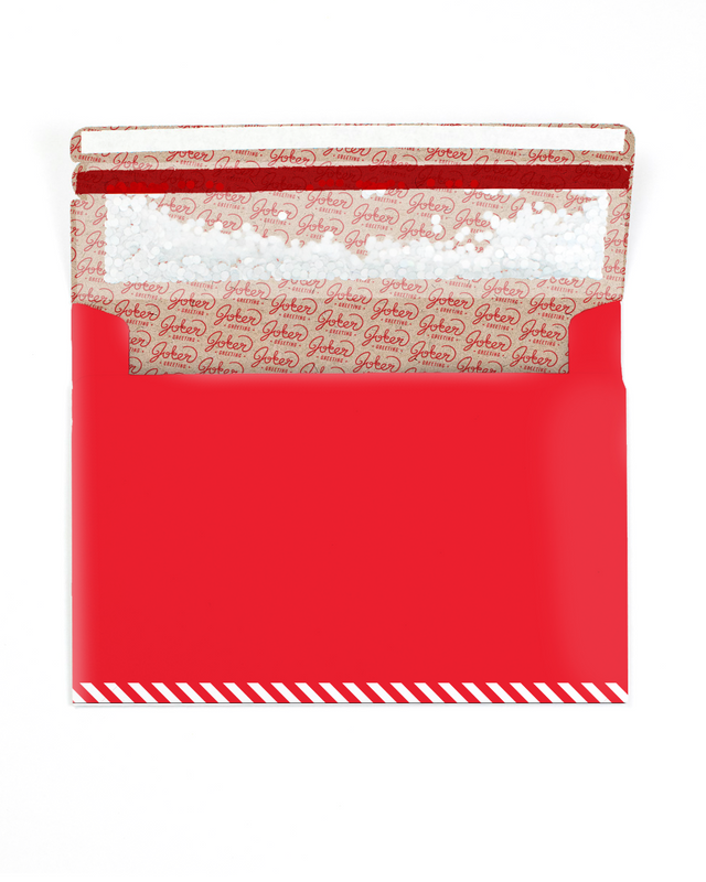 Glitter Trap Red Envelope (1-Pack)