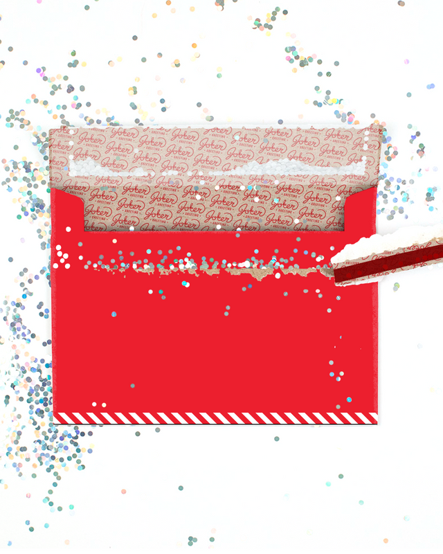 Glitter Trap Red Envelope (1-Pack)