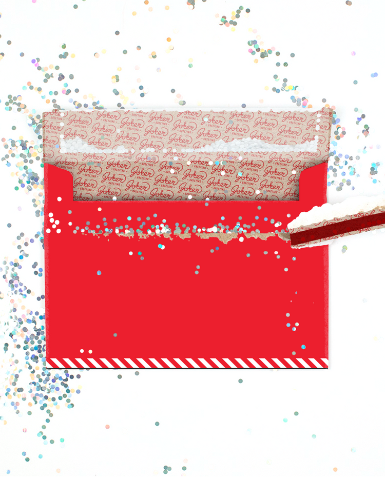 Glitter Trap Red Envelope (1-Pack)