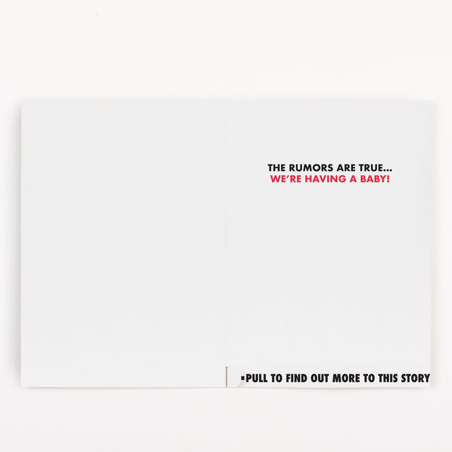 Gender Reveal Boy Glitter and Sticker Surprise