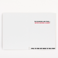 Gender Reveal Girl Glitter and Sticker Surprise