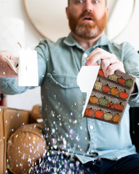 Endless Halloween Scream Card with Glitter