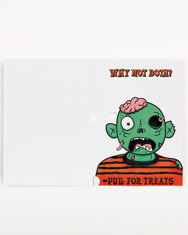 Endless Halloween Card with Glitter and Sticker Surprise