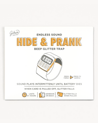 Hide & Prank Watch Beep Glitter Trap