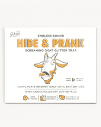 Hide & Prank Goat Glitter Trap