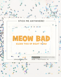 Hide & Prank Meowy Glitter Trap