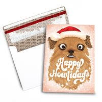 Santa Dog and Glitter Trap Envelope Christmas Bundle