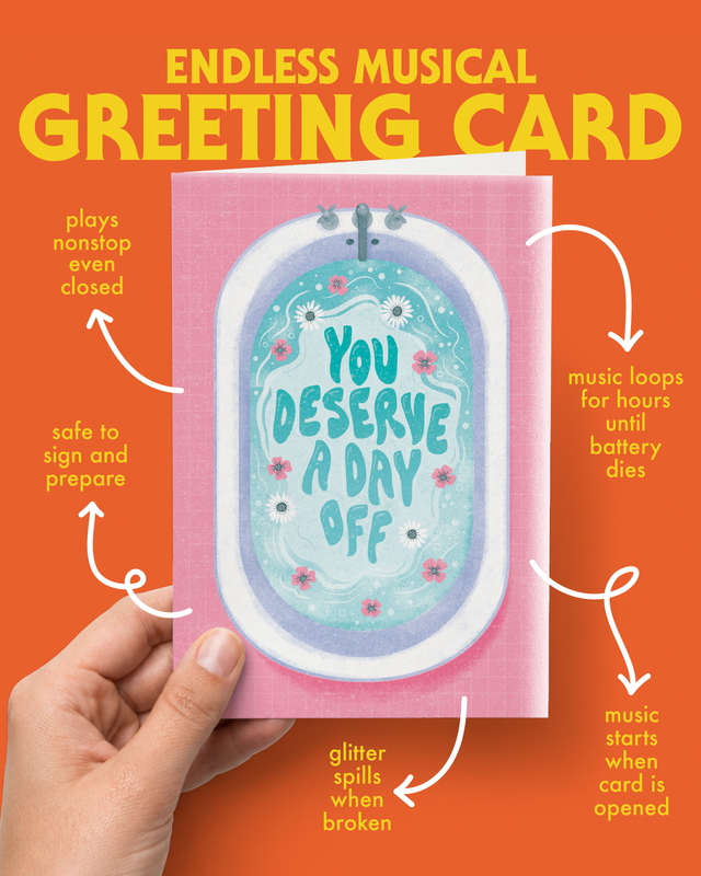 Endless Mom Mother's Card with glitter