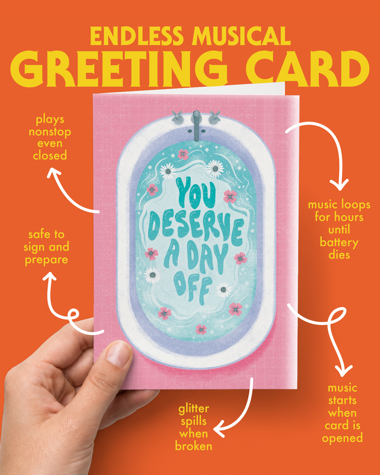 Endless Mom Mother's Card with glitter
