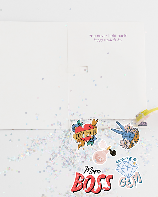 Endless Mother's Day Fart Card with Pull Surprise